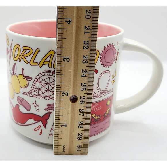 Starbucks Been There Series Orlando Mug 14 Oz Collectible Ceramic Cup NWT - Picture 7 of 8